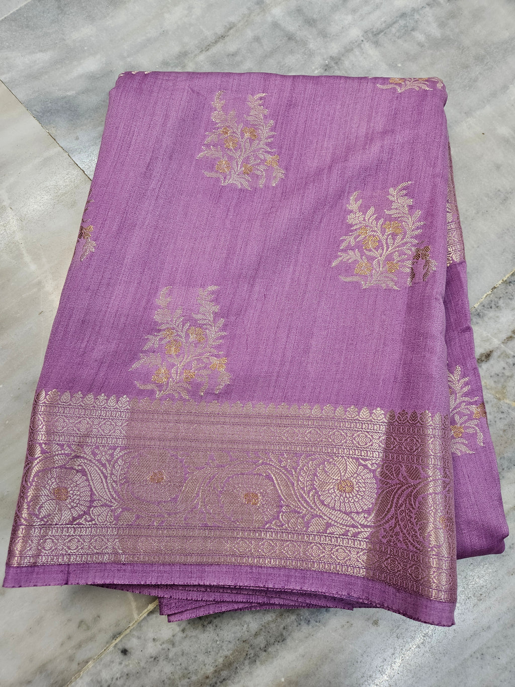 Pure Chiniya Silk Banarasi Woven Saree