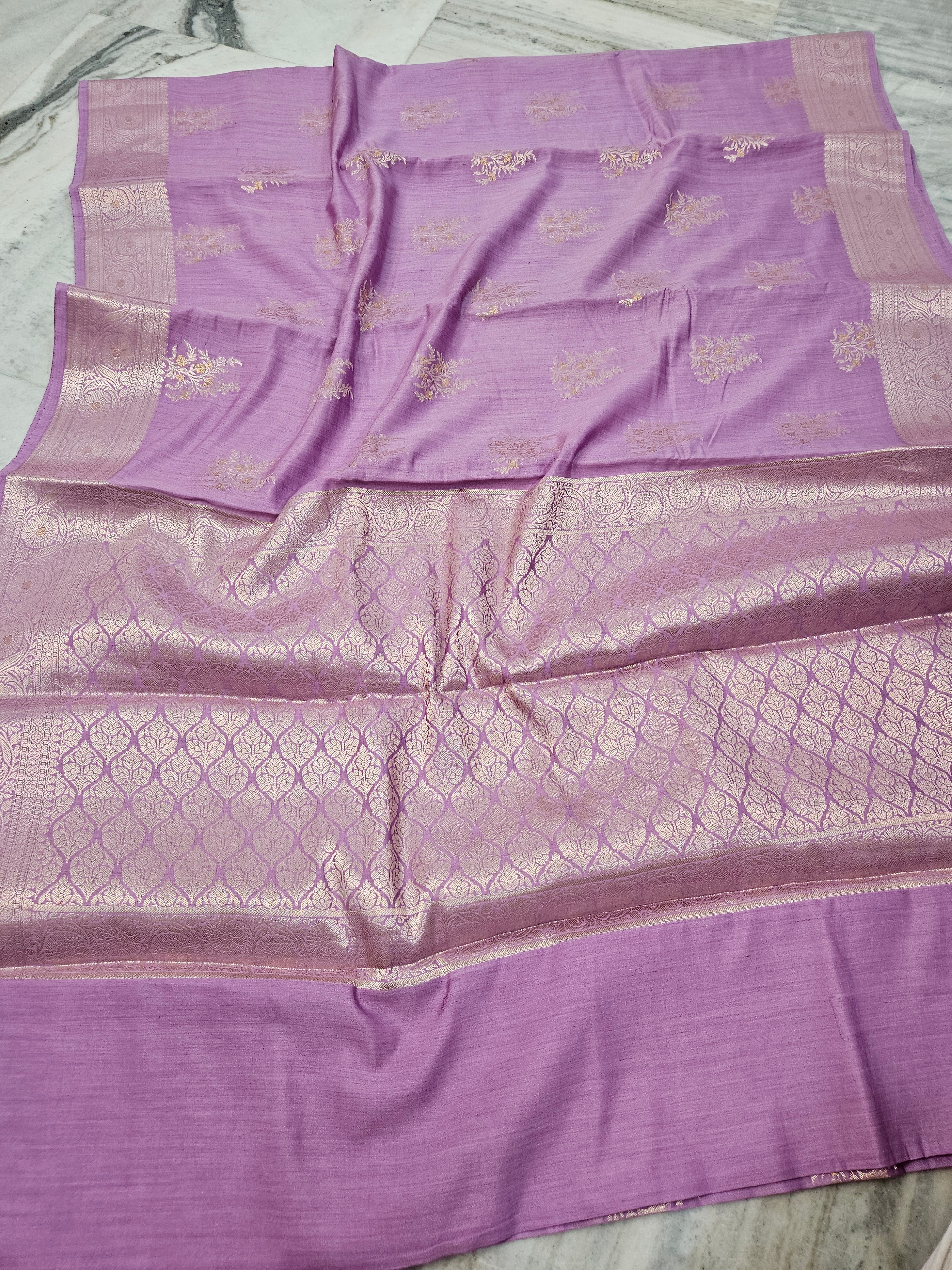 Pure Chiniya Silk Banarasi Woven Saree