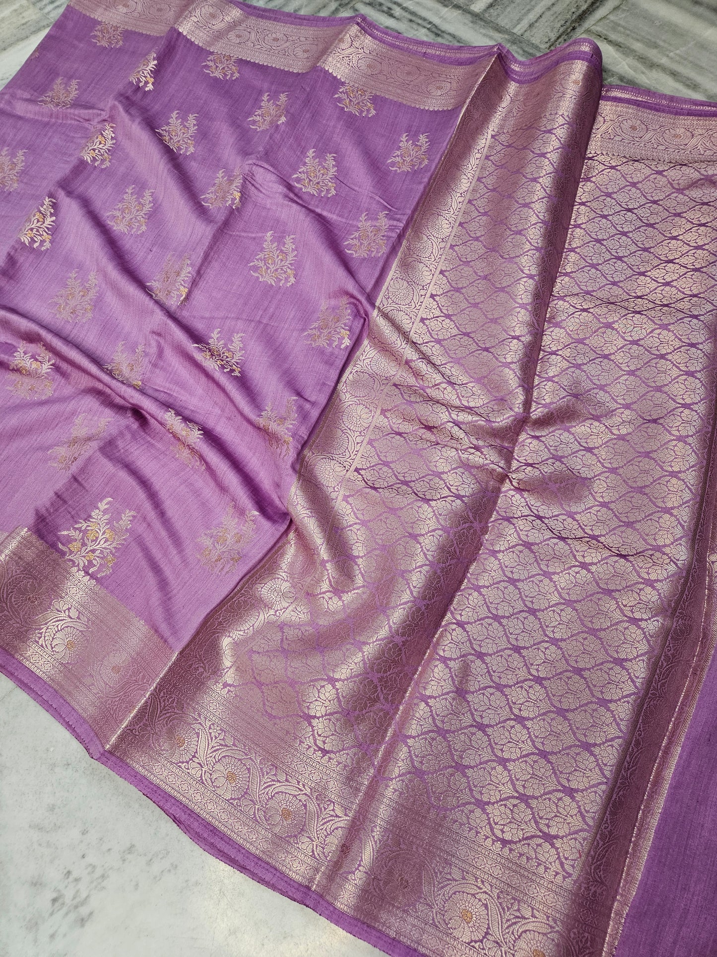 Pure Chiniya Silk Banarasi Woven Saree