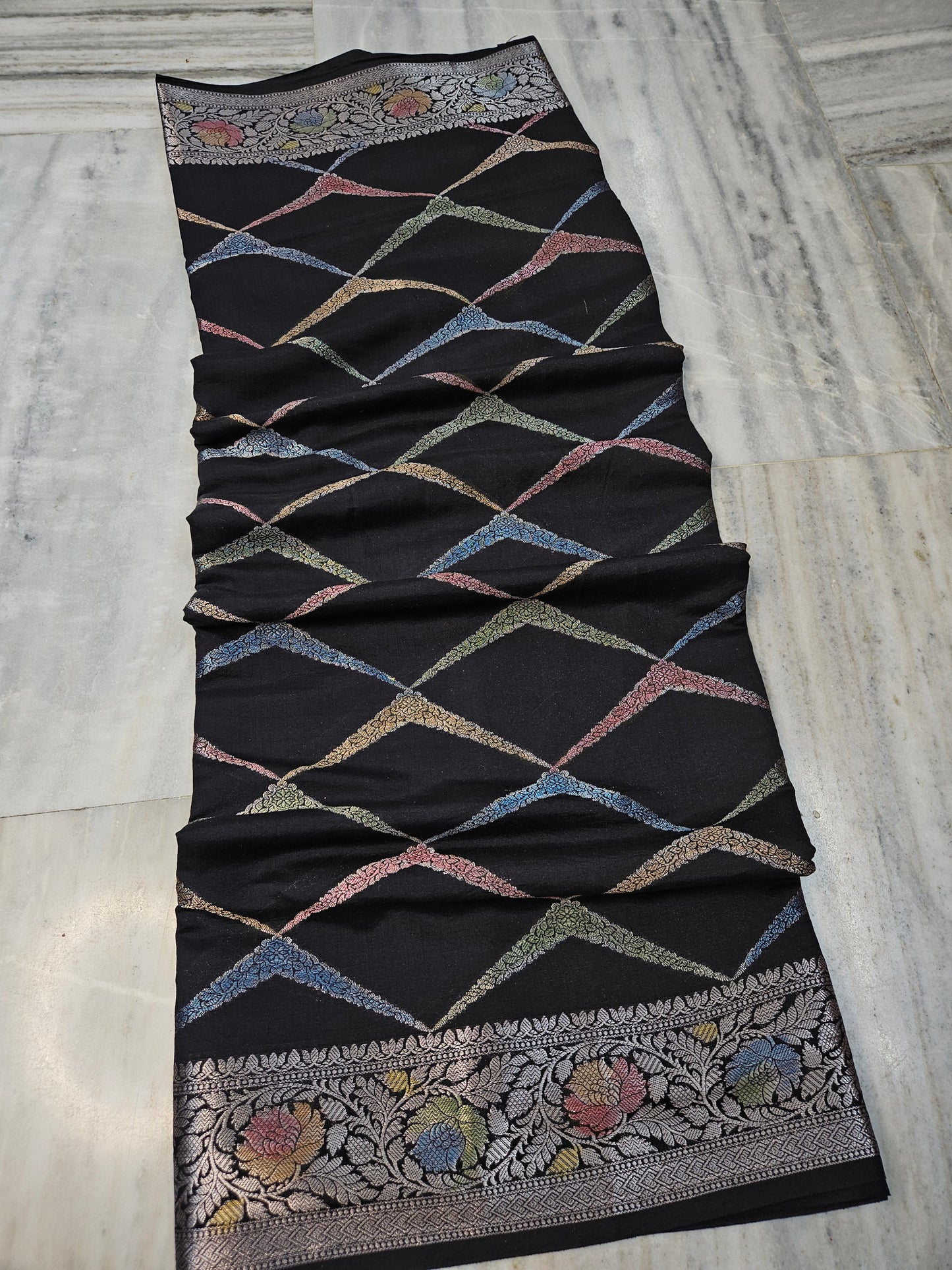 Pure Chiniya Silk Woven Banarasi Saree