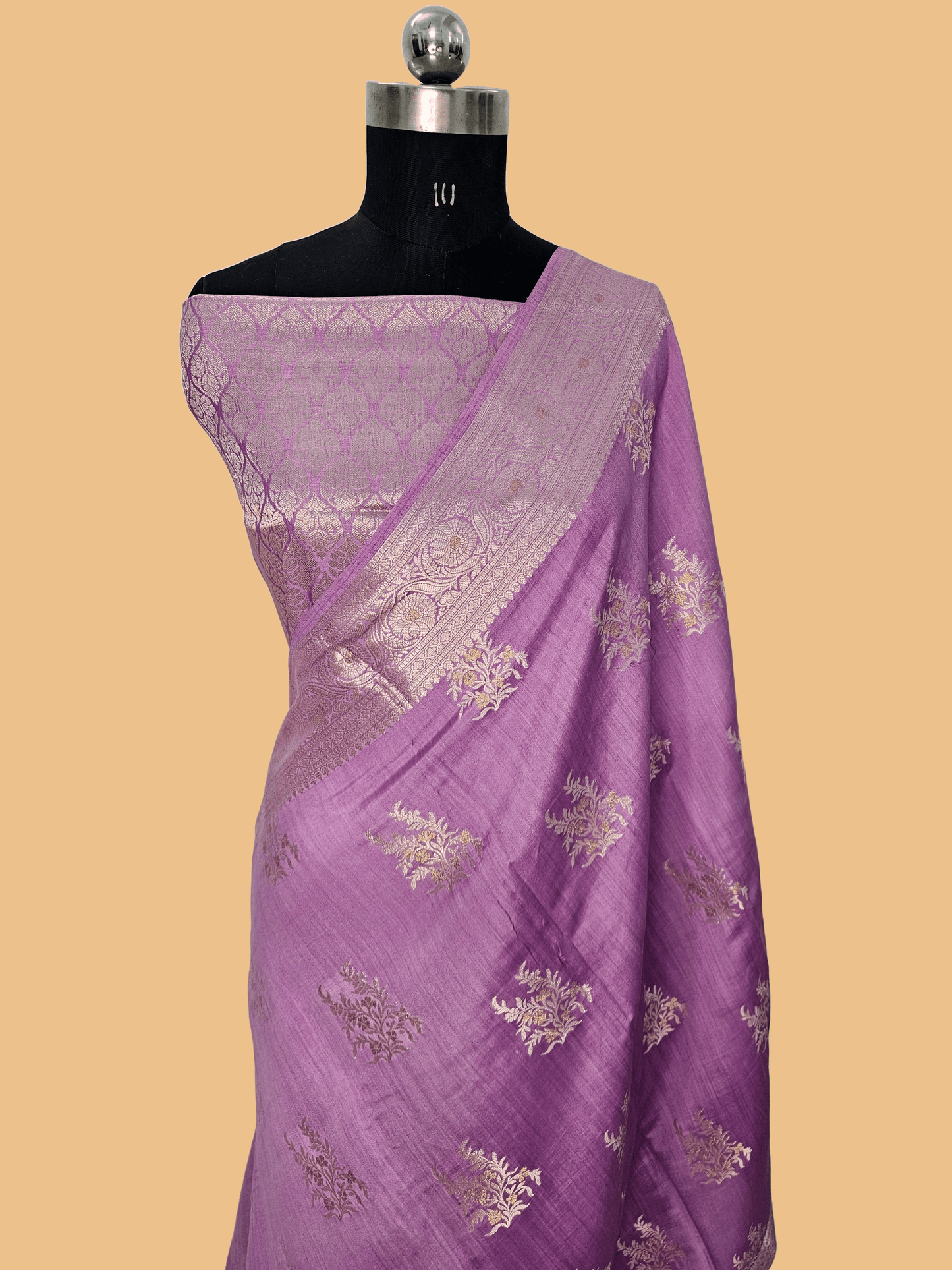Pure Chiniya Silk Banarasi Woven Saree