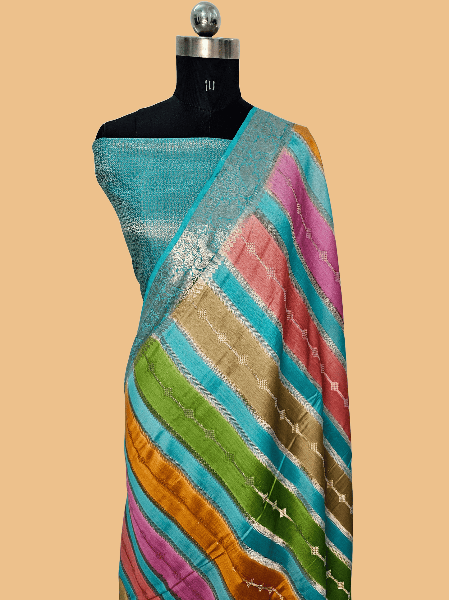 Rangkat Pure Chiniya Silk Woven Banarasi Saree