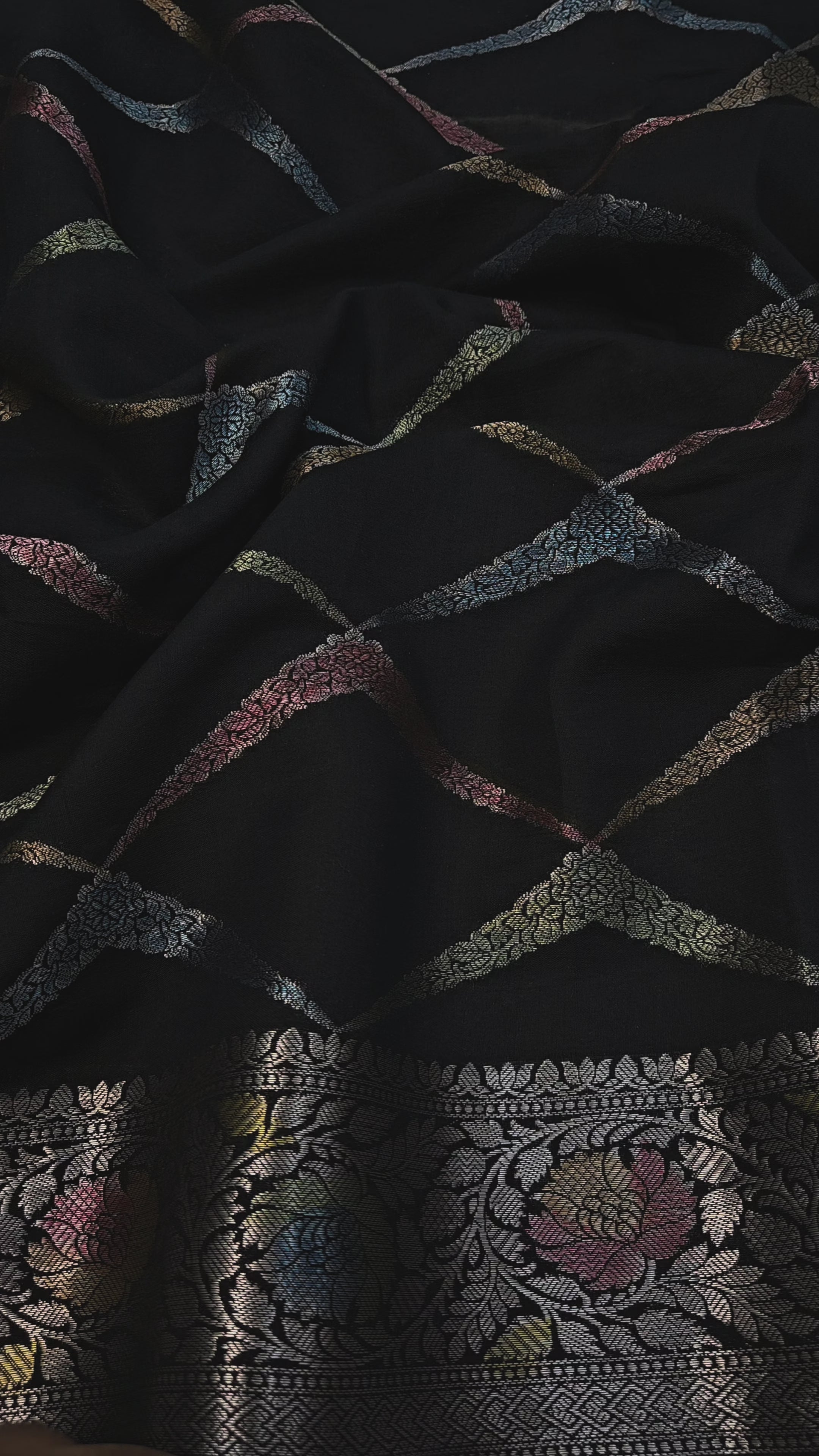 Pure Chiniya Silk Woven Banarasi Saree