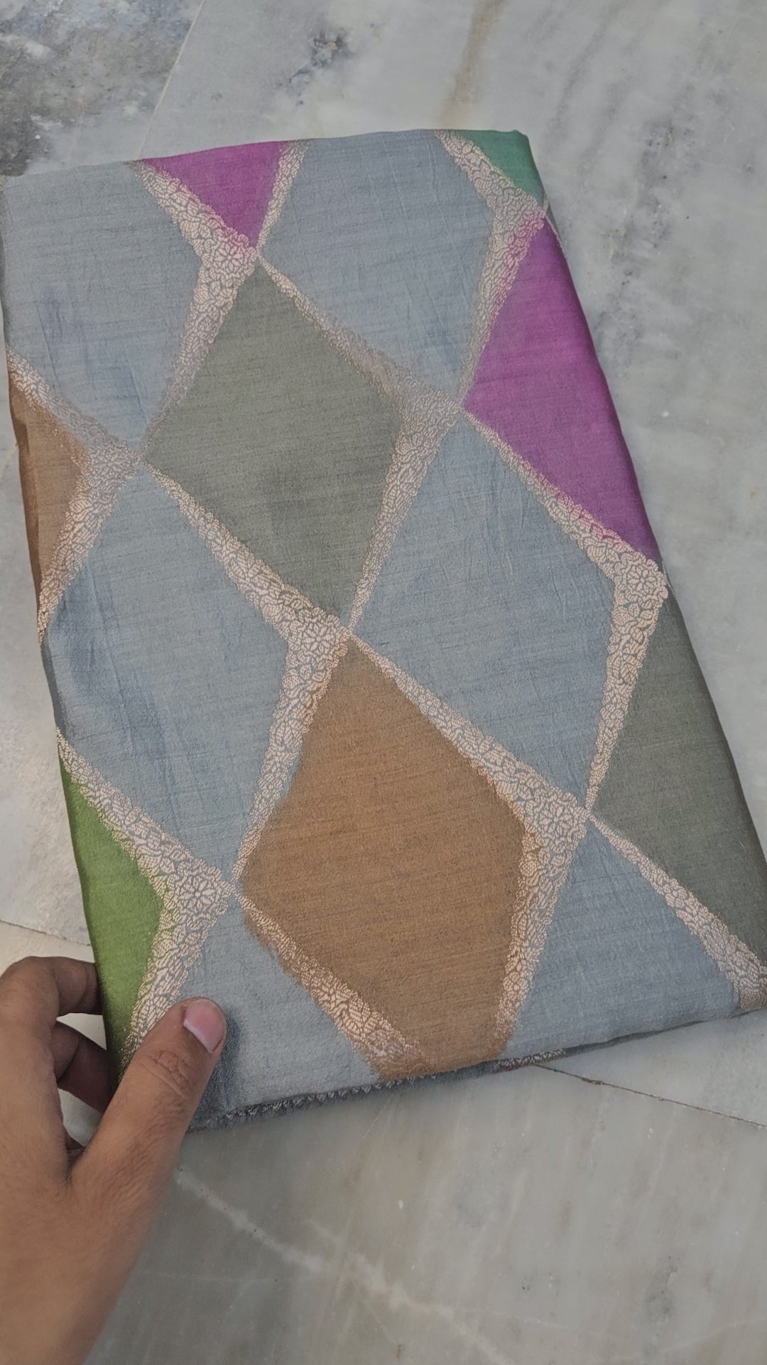 Pure Chiniya Silk Woven Rangkat Banarasi Saree